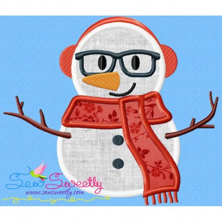 see snowman glasses